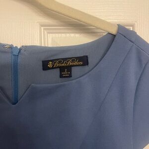 Brooks brothers blue dress